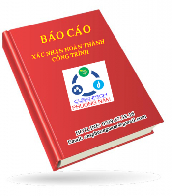 Báo cáo xác nhận hoàn thành công trình bảo vệ môi trường